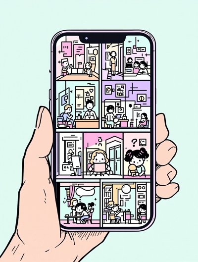 一格一世界·竖读条漫 封面